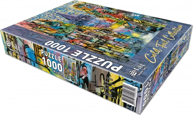 Metalické puzzle Galatská veža 1000 dielikov