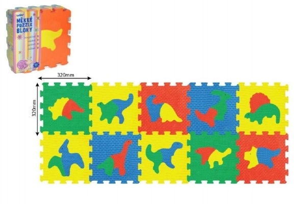 Penové puzzle Dinosauri