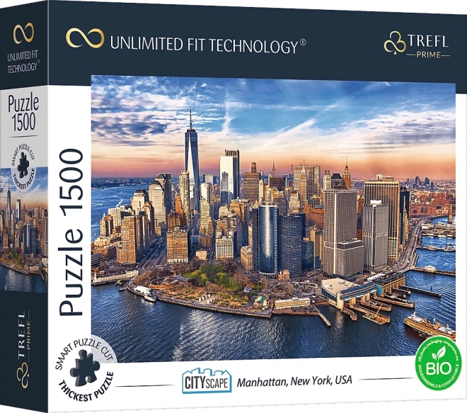 Puzzle TREFL Cityscape: Manhattan, New York, USA 1500 dielikov