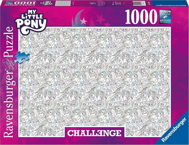 Ravensburger puzzle výzva: My Little Pony 1000 dielikov