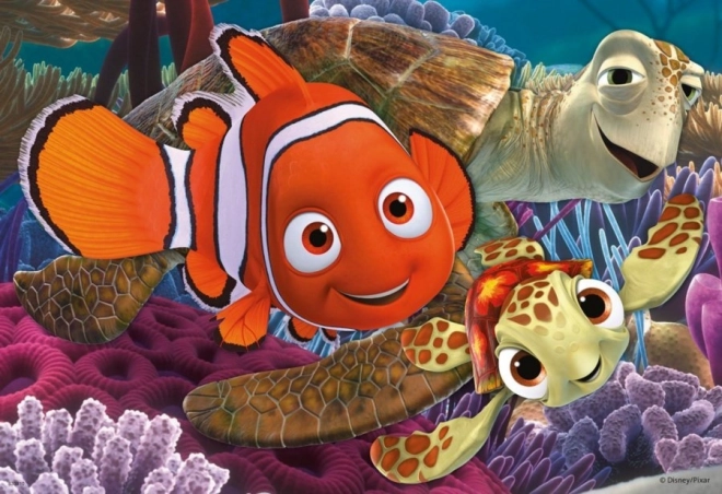 Puzzle Hľadá sa Nemo 2x12 dielikov