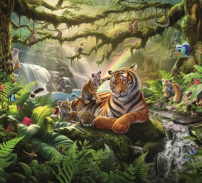 Puzzle Džungľa 300 dielikov
