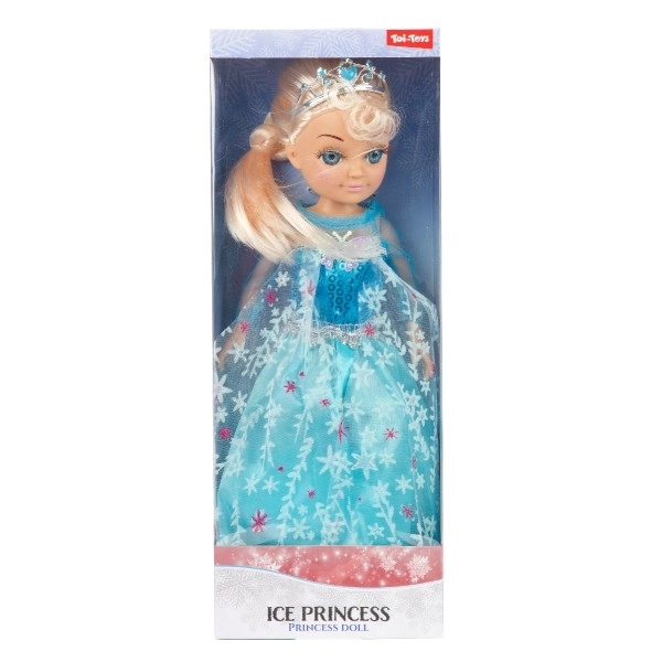 Zimná princezná bábika 38cm