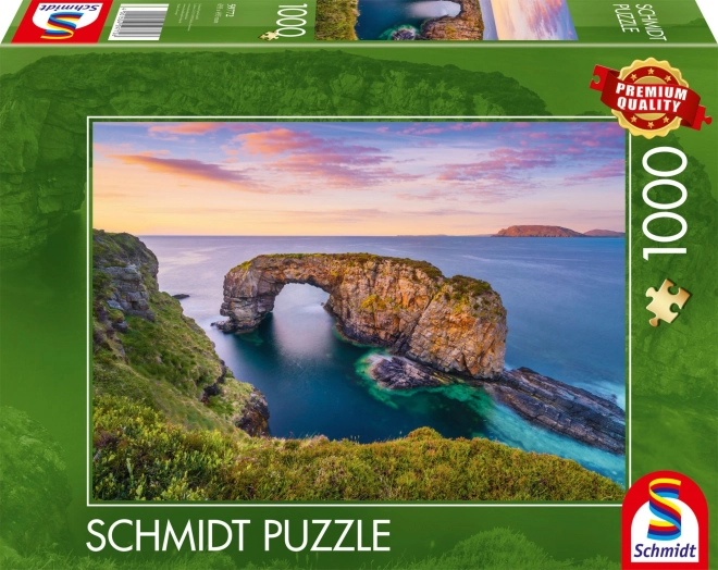 Puzzle Veľký morský oblúk Pollet, Írsko 1000 dielikov