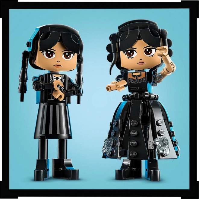 Figúrka Wednesday Addams LEGO