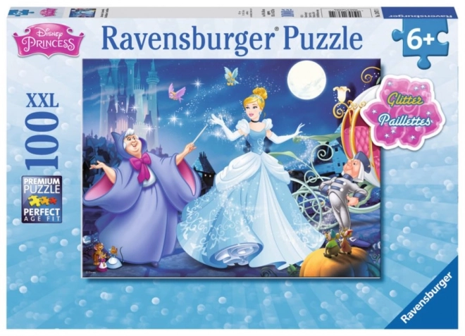 Ravensburger trblietavé puzzle Popoluška XXL 100 dielikov