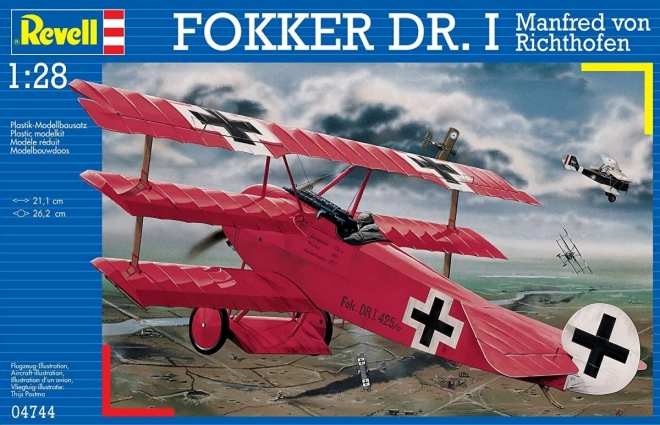 Model plastikový Fokker Dr.I Richthofen