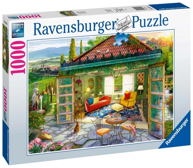 Ravensburger Puzzle 1000 dielikov: Toskánska oáza