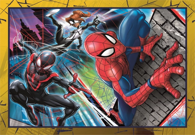 Clementoni Puzzle Spiderman 4v1