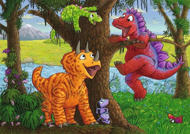 Ravensburger Puzzle Hraví Dinosauri