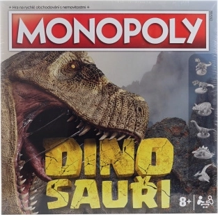 Monopoly Dinosaury – rodinná stolová hra