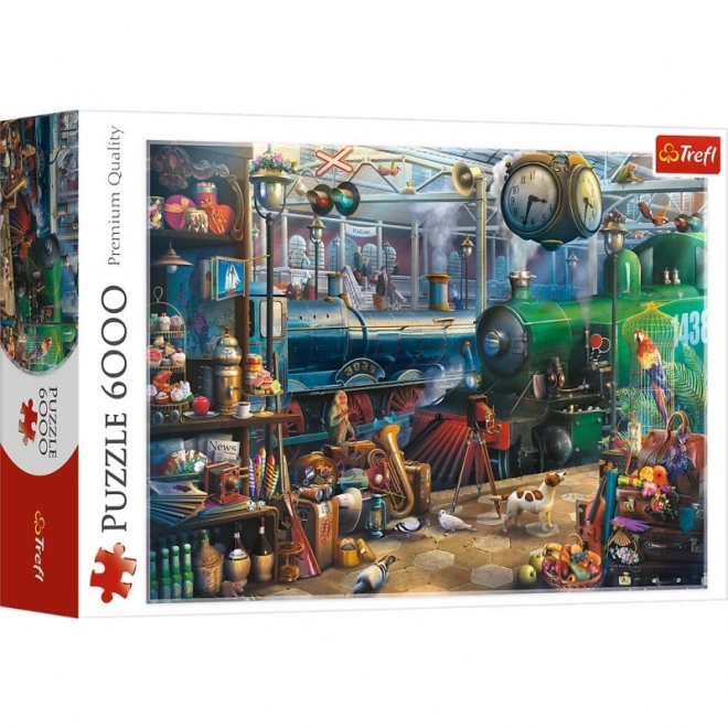 Puzzle Stacja Kolejowa 6000 dielikov