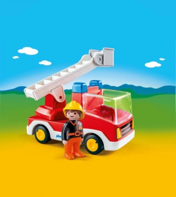 Playmobil Hasičské Auto