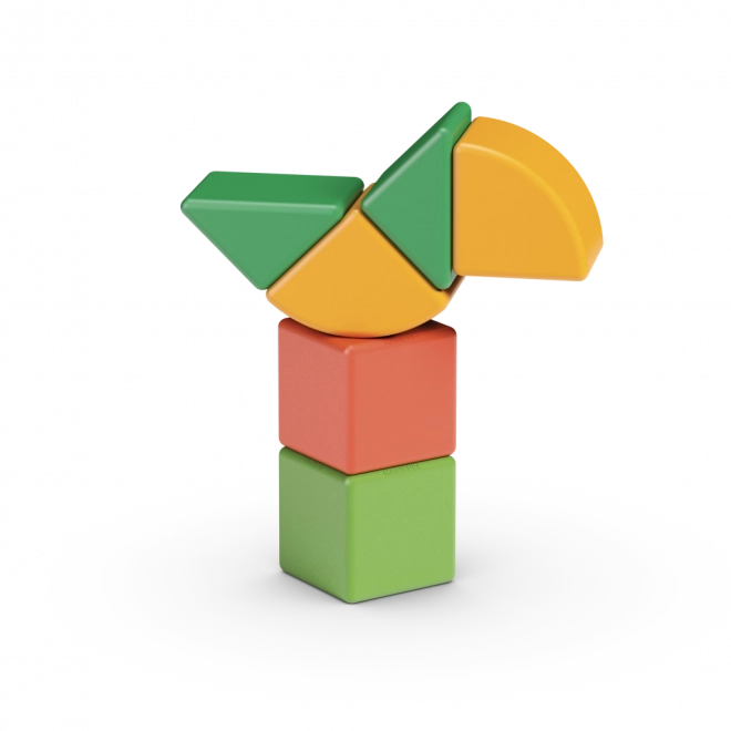 Geomag Magicube - tvarovacia sada 6 dielikov