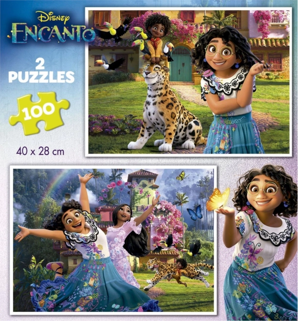 Puzzle Encanto 2x100 dielikov