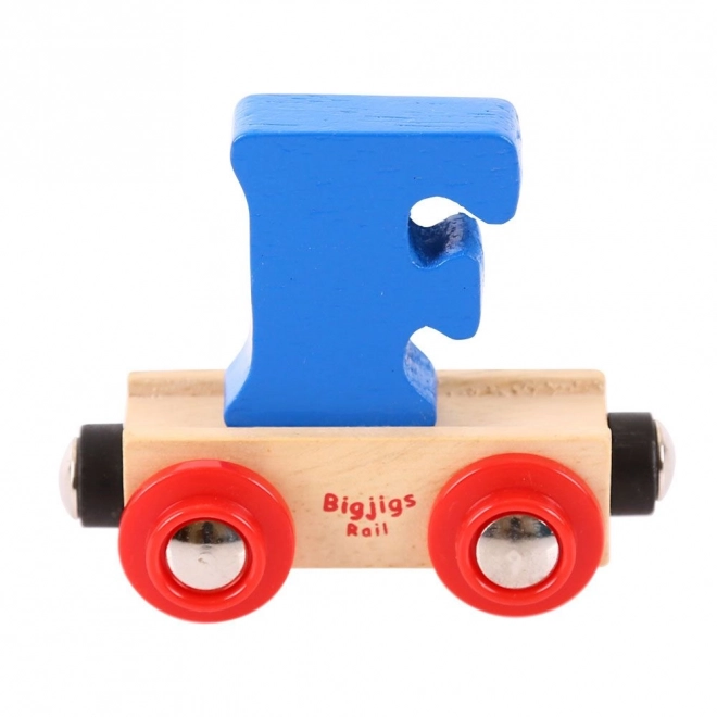 Bigjigs Rail Vagónik s Písmenom F