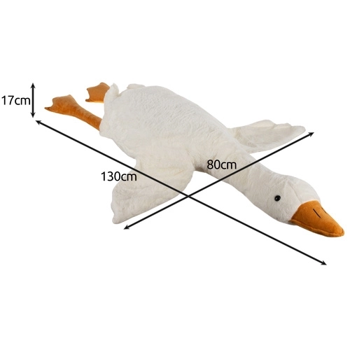 Veľká plyšová hus pre deti 130 cm