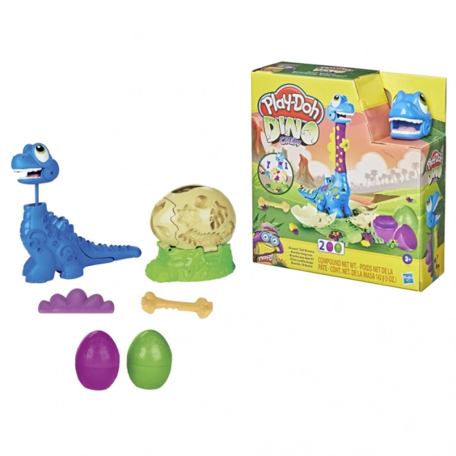 Play-Doh rastúci dinosaurus Brontík