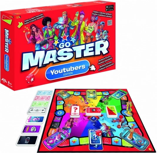 Spoločenská hra pre youtuberov Go Master
