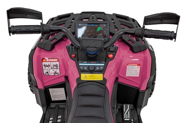 Ružová štvorkolka Can-Am Outlander ATV