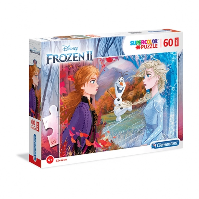 Clementoni puzzle Ľadové kráľovstvo 2 MAXI 60 dielikov