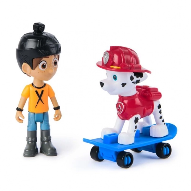 Figúrky Paw Patrol Marshall a Odvážny Danny X