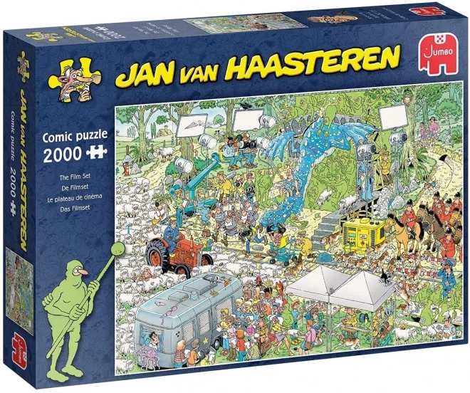 Jumbo Puzzle Natáčanie Filmu 2000 Dielikov