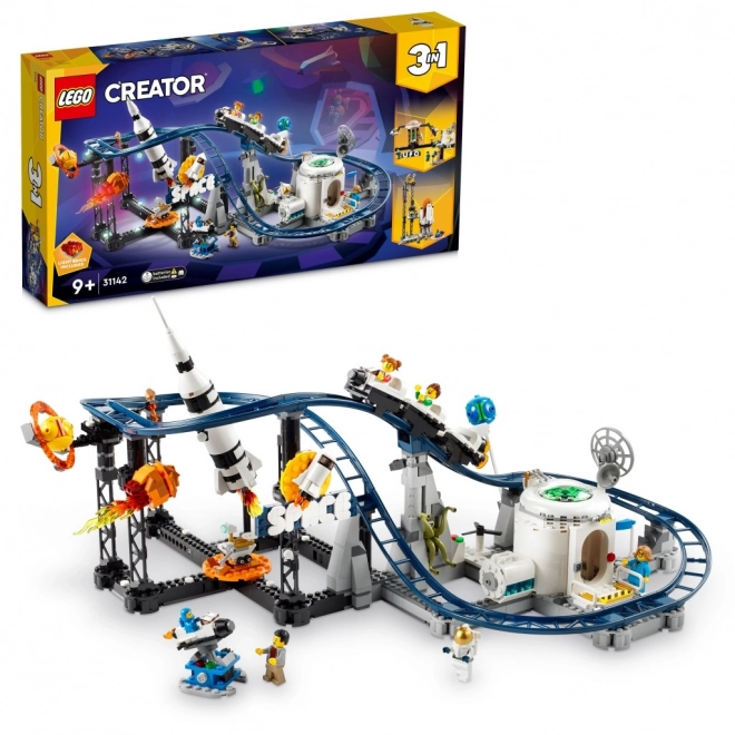 LEGO Creator 3 v 1 Vesmírna horská dráha