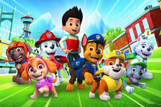 Minipuzzle Paw Patrol 54 dielikov