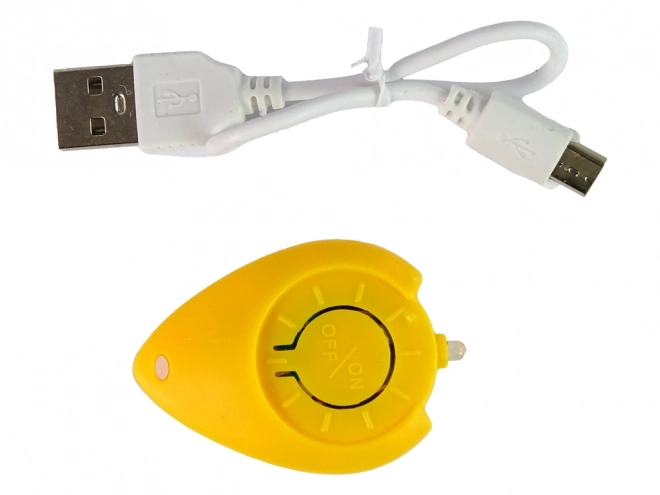 Lietajúca Rotujúca Guľa Modrá Flynova LED 10 cm