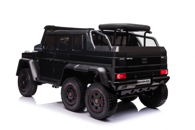 Auto na akumulátor Mercedes G63 6x6 čierne