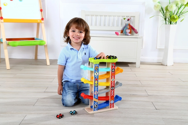 Tooky Toy Farebná šmýkačka pre autá