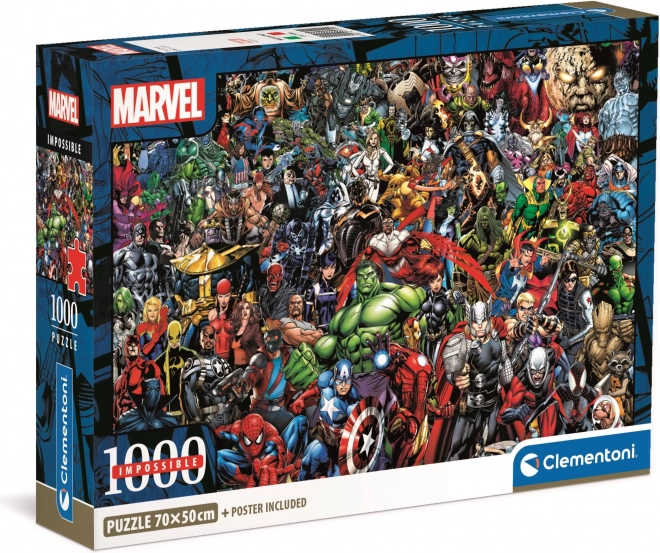 Clementoni Náročné puzzle Marvel 1000 dielikov