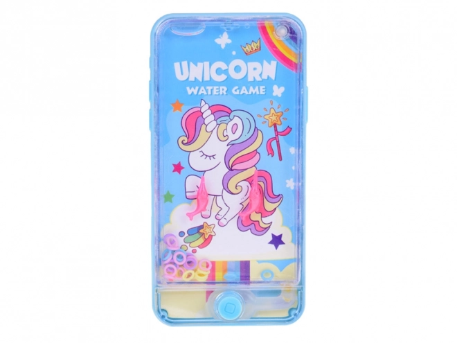 Bajkovo farebná vodná hra Unicorn chytaj krúžky