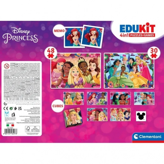 Clementoni: Edukit Princezné