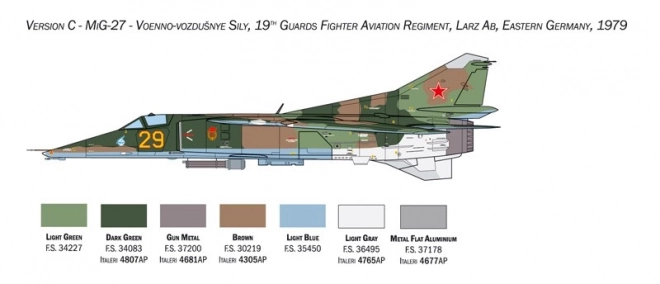 Plastikový model MiG-27/MiG-23BN Flogger 1/48