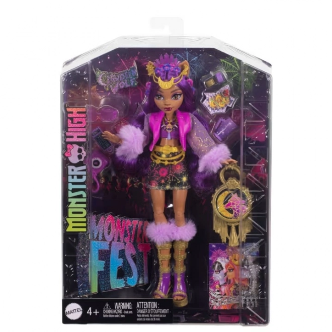 Barbie Monster Fest bábika Clawdeen