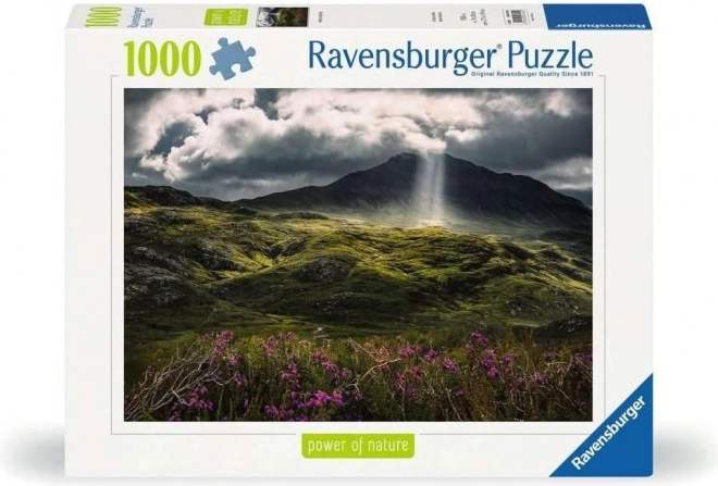 Ravensburger puzzle Sila prírody: Tajomné hory 1000 dielikov