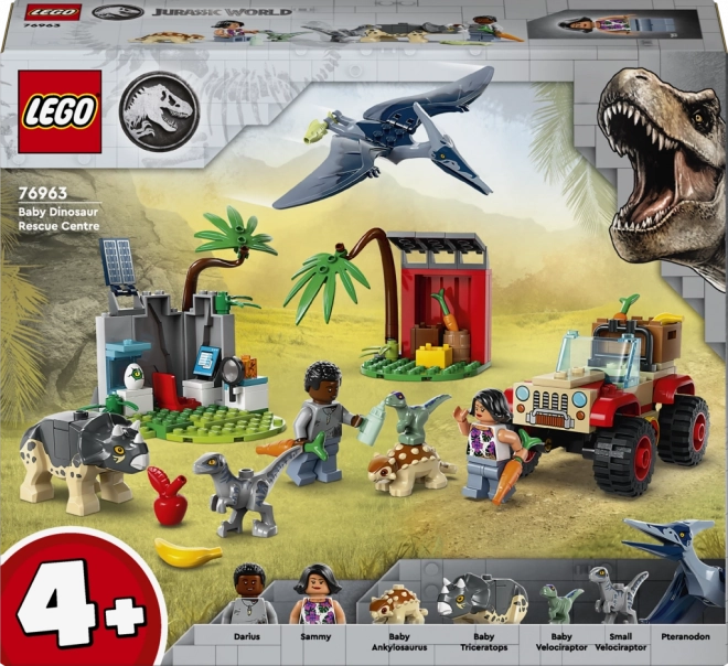 LEGO Jurassic World Záchranárske stredisko pre dinosaurov mláďatá