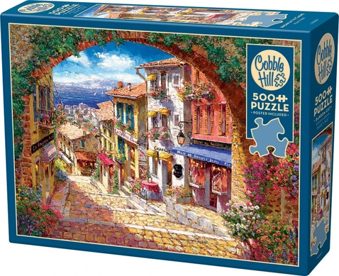 Puzzle klenutý priechod do Cagne 500 dielikov