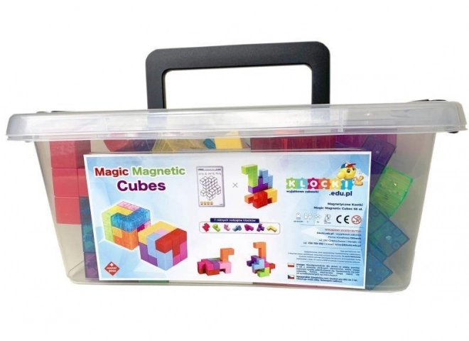 Magnetické kocky - Magic Magnetic Cubes 56 el.