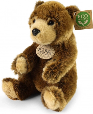 Plyšový hnedý medveď 19 cm eco-friendly RAPPA