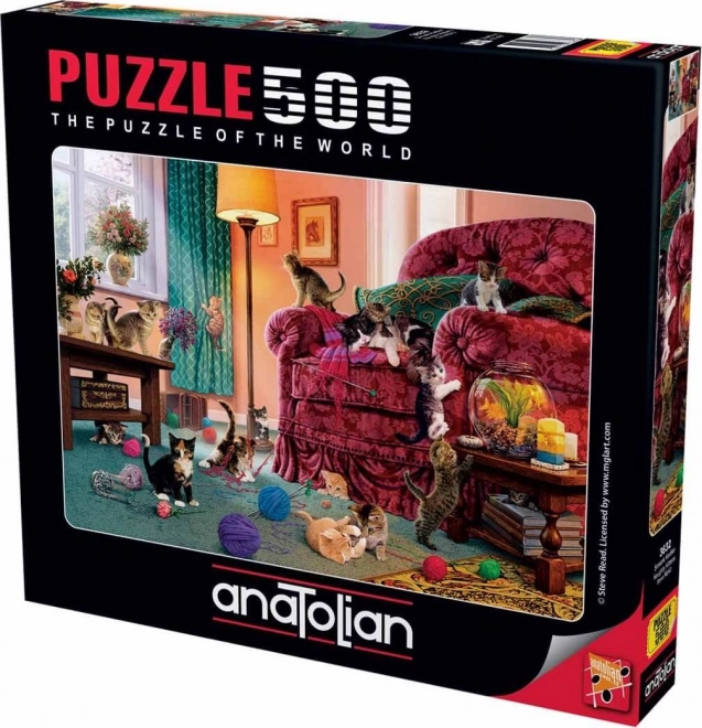 Nezbedné mačiatka puzzle 500 dielikov