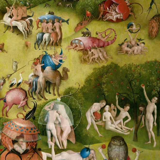 Poznámkový kalendár Hieronymus Bosch 2026