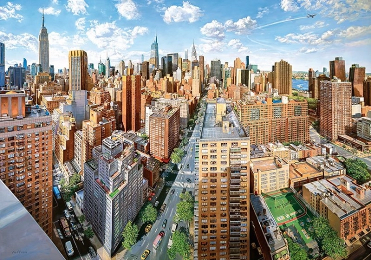 Vibrantná mestská scéna