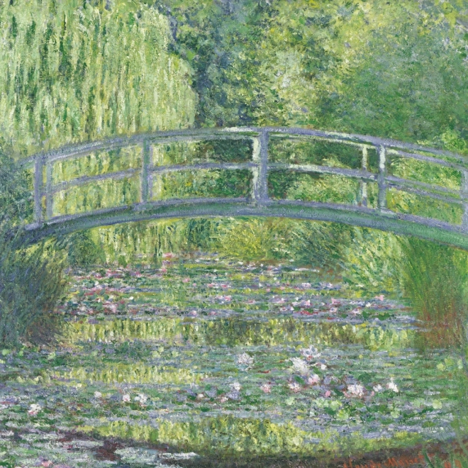 Poznámkový kalendár Claude Monet 2025