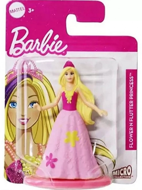 Mini bábika Barbie Kvetinová princezná