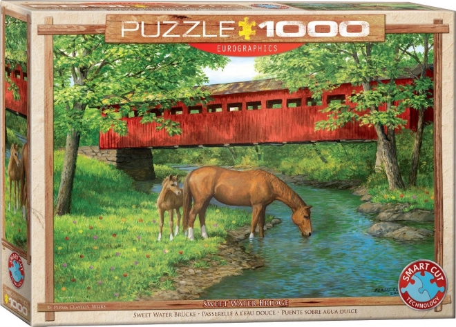 Eurographics Puzzle Most u Sweet Water 1000 dielikov