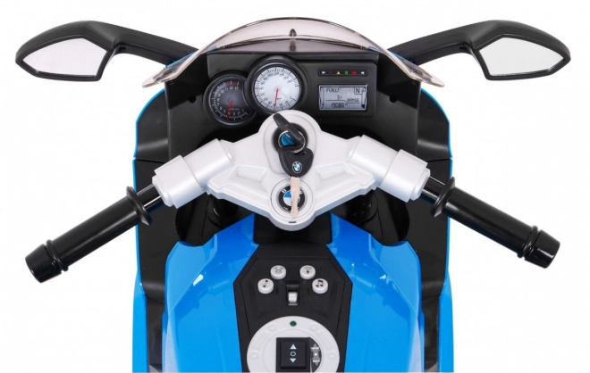 Detská elektrická motorka BMW K1300 S modrá
