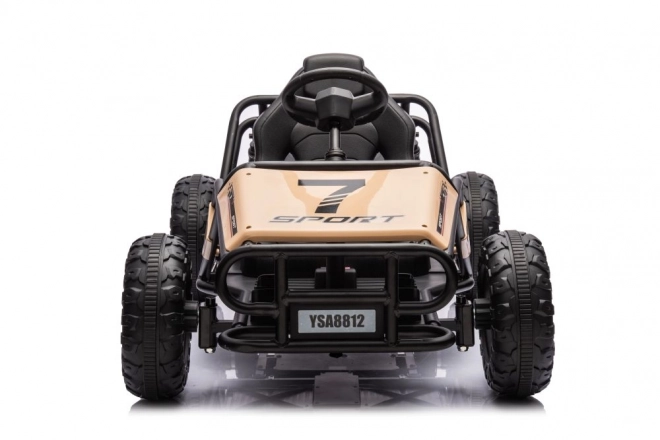 Auto na batérie Buggy Khaki 24V